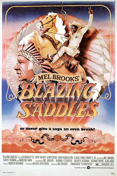 Blazing-Saddles-400-x-600-Poster Black Notebooks: Ronit